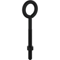 V2160 3/8" x 5" Eye Bolt with Nut - Black