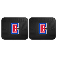 NBA - Los Angeles Clippers Back Seat Car Mats - 2 Piece Set