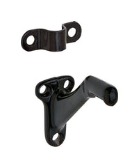 Ives by Schlage Black Aluminum Handrail Bracket