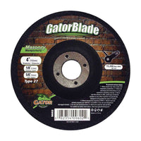 Gator 4 in. D X 5/8 in. in. Masonry Grinding Wheel