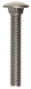 Hillman 0.375 in. X 2-1/2 in. L Stainless Steel Carriage Bolt 25 pk