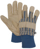 Boss Men's Indoor/Outdoor Work Gloves Blue/Yellow L 1 pair