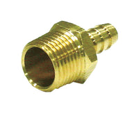 JMF Brass 1/4 in. Dia. x 1/2 in. Dia. Adapter Yellow 1 pk (Pack of 5)