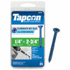 Tapcon 2-3/4 in. L Star Flat Head Concrete Screws 25 pk