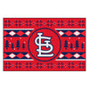 MLB - St. Louis Cardinals (STL) Holiday Sweater Rug - 19in. x 30in.