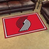 NBA - Portland Trail Blazers 4ft. x 6ft. Plush Area Rug