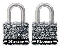 Master Lock 1.5 in. W Steel 4-Pin Tumbler Padlock Keyed Alike