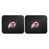 University of Utah Back Seat Car Mats - 2 Piece Set