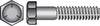 Hillman 7/16 in. D X 3-1/2 in. L Heat Treated Zinc Steel Hex Head Cap Screw 25 pk