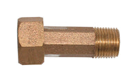 Legend 3/4 in. MIP X 3/4 in. D MIP Bronze Meter Coupling