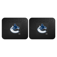 NHL - Vancouver Canucks Back Seat Car Mats - 2 Piece Set