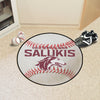 Southern Illinois University Baseball Rug - 27in. Diameter