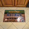 MLB - Houston Astros Rubber Scraper Door Mat