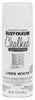 Rust-Oleum Chalked Ultra Matte Linen White Sprayable Chalk Paint 12 oz.