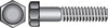 Hillman 3/8 in. D X 2 in. L Zinc Plated Steel Hex Bolt 100 pk