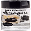 Rust-Oleum Imagine Smooth Chrome Black Spray Paint 10 oz (Pack of 4)