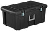 Sterilite 23 gal Black Storage Unit 13.875 in. H X 17.625 in. W X 31.25 in. D Stackable