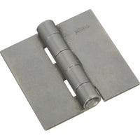 560BC 2-1/2" SQR Weldable Surface Door Hinge NRP 1/pk - Plain Steel