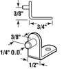 Prime-Line Gold Steel Shelf Shelf Support Peg 0.69 in. L 25 lb