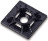 Gardner Bender 1 in. L Black Cable Tie Mounting Base 5 pk