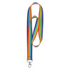 Hillman Polyester Multicolored Decorative Key Chain Lanyard (Pack of 6).