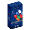 Celebrations Blue LED C9 Multicolored 25 ct String Christmas Lights 16 ft. - Deal of The Week