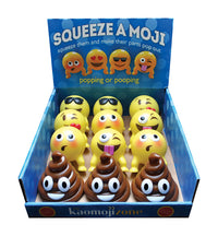 Kaomoji Squeeze A Moji Stress Ball Rubber (Pack of 12)