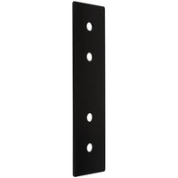 1185BC 3" x 11-1/4" Indio Flat Strap - Black