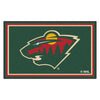 NHL - Minnesota Wild 4ft. x 6ft. Plush Area Rug