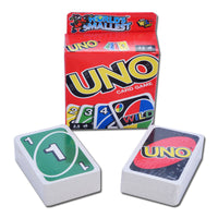 World's Smallest Uno Card Game Multicolored 110 pc