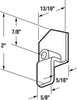 Prime-Line Matte White Plastic Bi-fold Door Wheel Guide 1 pc