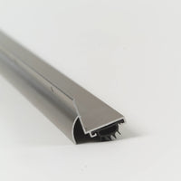 M-D Gray Aluminum/Vinyl Weatherstrip For Doors 36 in. L X 1.38 in.