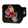 Arizona State University Black Metal Hitch Cover - 3D Color Emblem