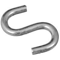 National Hardware Zinc-Plated Silver Steel 1-1/2 in. L S-Hook 40 lb (Pack of 50)