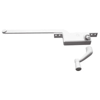 Prime-Line White Steel Right Single-Arm Casement Window Operator For Steel Framed Windows