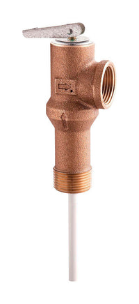 Watts 3/4 in. MNPT Brass Temperature and Pressure Relief Valve 3/4 in. FNPT 1 pk