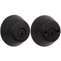 GD9371 514 K4 WS B 6LR2 2-Cyl Deadbolt - Matte Black