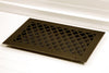 Steelcrest Designer 14 X 8 Wall /Ceiling Oil-Rubbed Bronze Return Vent Cover With Face Mounting Screw Holes No Damper