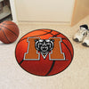 Mercer University Basketball Rug - 27in. Diameter