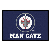 NHL - Winnipeg Jets Man Cave Rug - 19in. x 30in.