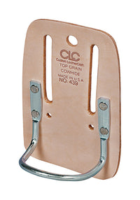 CLC Leather Hammer Holder 3.9 in. L X 5.8 in. H Tan