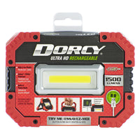 Dorcy Ultra HD Series 1500 lm LED Rechargeable Stand (H or Scissor) Utility Light