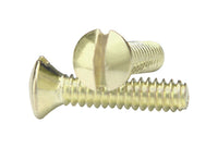 Amerelle Polished Brass Steel Wall Plate Screws 10 pk