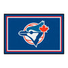 MLB - Toronto Blue Jays Retro Collection 4ft. x 6ft. Plush Area Rug - (1993)