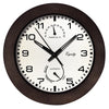 La Crosse Technology 10.65 in. L X 2.45 in. W Indoor and Outdoor Casual Analog Wall Clock Glass/Plas