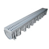 Fernco Storm Drain Plus 39-1/2 in. Gray Rectangle Polypropylene Channel Grate