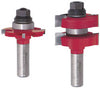 Freud 1-3/4 in. D X 1-3/4 in. X 3-1/4 in. L Adjustable Tongue and Groove Router Bit Set 2 pc