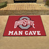 Ohio State University Man Cave Rug - 34 in. x 42.5 in.