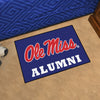 University of Mississippi (Ole Miss) Alumni Rug - 19in. X 30in.