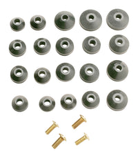 Plumb Pak Rubber Assorted in. Beveled Faucet Washer 20 pk